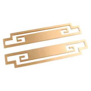 新中式柜门拉手合金抽屉橱柜轻奢家具金色仿古红木家具衣柜门把手