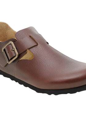 BIRKENSTOCK勃肯牛皮革休闲鞋