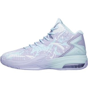 安踏KT外场篮球鞋男青少年球鞋高帮冬季皮面减震耐磨官方旗舰正品