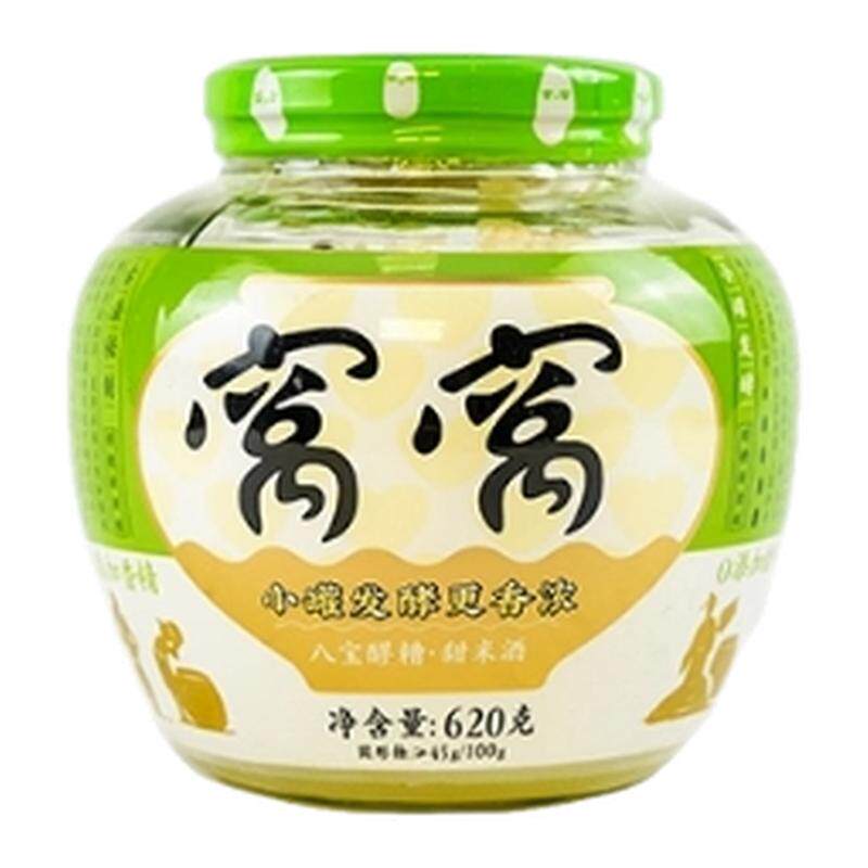 窝窝八宝醪糟620g瓶装低度甜酒酿