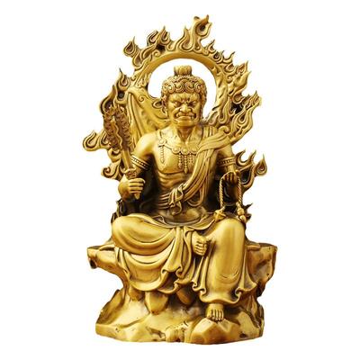 铜臻祥黄铜保平安玄关佛堂