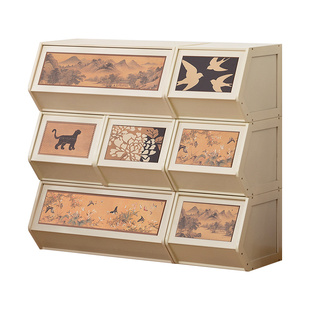 网红创意五斗柜卧室储物柜收纳家用客厅靠墙小立柜子床尾置物整理