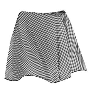 visual mood法式复古一片式时尚百搭系带新款显瘦海边度假半身裙