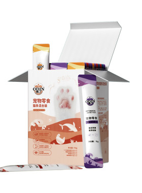 奥丁混合口味猫条补充营养