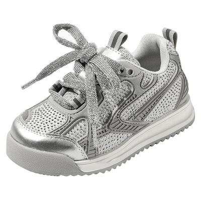 百丽女童秋季时尚板鞋