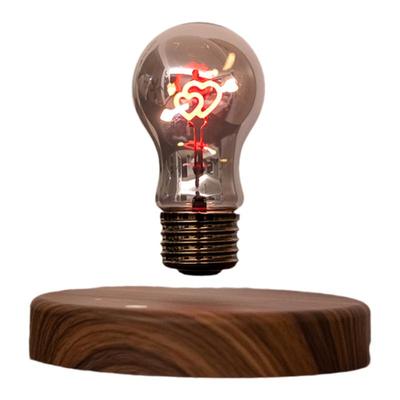 情人节礼物磁悬浮爱心灯泡小夜灯