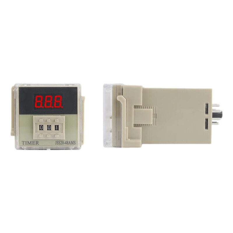 JSS2048AMS三位数显时间继电器2