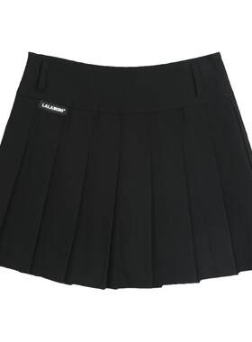 LALABOBO早秋新品潮流百搭美式款百褶梭织短裙半身裙|LBCC-WXZQ