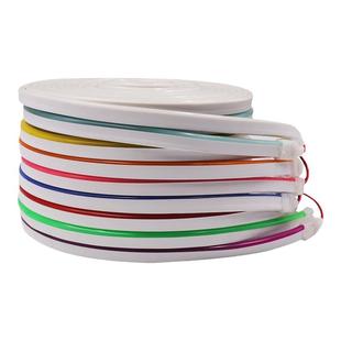 LED硅胶612柔性霓虹灯带12V户外防水广告招牌定制造型做字816灯条