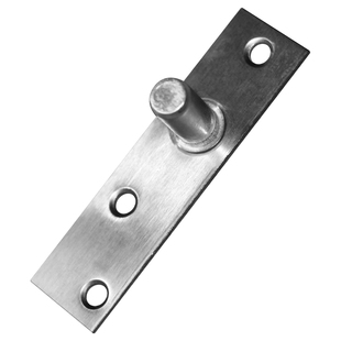 玻璃门上顶轴  七字型不锈钢顶片顶轴 地弹簧门配件上夹卡片顶轴