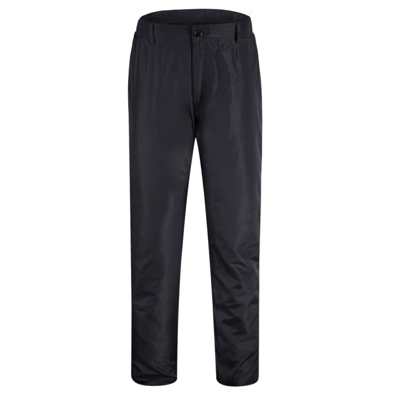 胖子羽绒裤男外穿加大加肥宽松中老年加厚保暖冬季户外直筒爸爸装