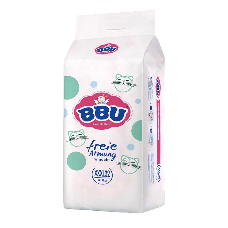 bbu自由呼吸xxxl32拉拉裤尿不湿