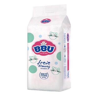 bbu自由呼吸xxxl32拉拉裤尿不湿