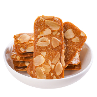 椰子脆饼扁桃仁脆片坚果奶香烘烤饼干小吃网红零食酥脆坚果饼干点