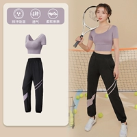 Сиреневый комплект, сиреневые штаны для отдыха, короткий рукав