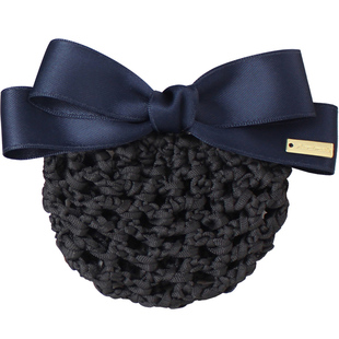 头花女网兜酒店服务员护士银行空姐工作盘发发网头饰发饰2025新款