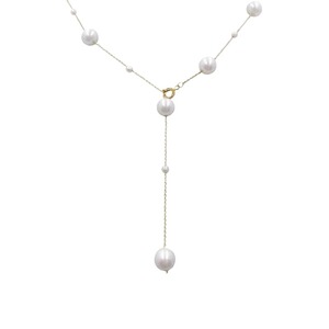 天然淡水珍珠项链女满天星毛衣链气质时尚锁骨链流苏轻奢小众颈链