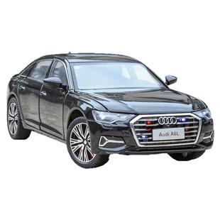 正版1:24奥迪A6L合金汽车模型儿童玩具车男仿真汽车收藏摆件礼物6