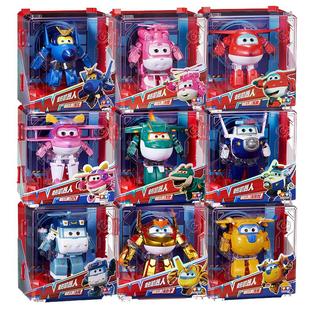 新超级飞侠机库版乐迪小爱金小子酷威大号变形机器人全套玩具男孩