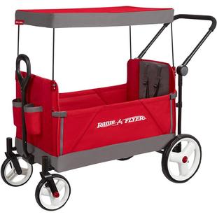 RadioFlyer儿童推车可折叠野营车户外营地车溜娃露营车大容量拖车