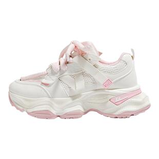 回力官方旗舰店女鞋老爹鞋2026新款女款厚底小白鞋女春季运动鞋女