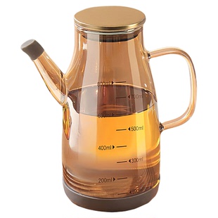 安扣玻璃油壶家用厨房不挂油第一名油瓶大容量酱油醋调料瓶油罐壶