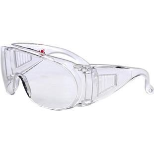 3M护目镜1611透明防尘平光防风眼镜男女实验室化学防飞溅防护眼镜