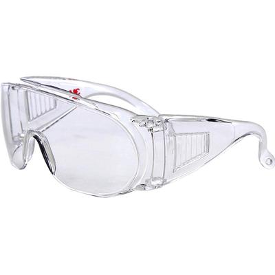 3m护目镜1611透明防尘防护眼镜