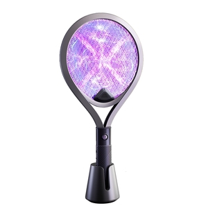 【德国权尚】电蚊拍充电式家用超强力灭蚊子苍蝇拍网灯全自动神器