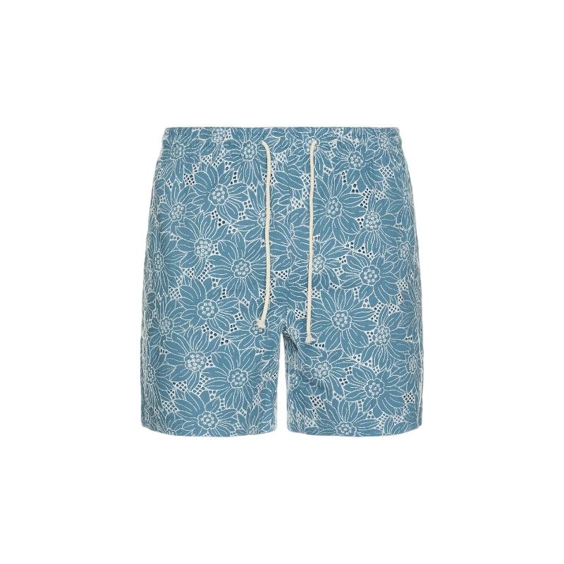 Rails LOGAN 短裤 蓝色运动复古风REVOLVE小众新款