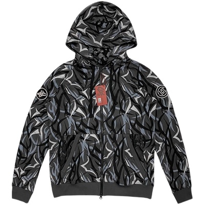 CLOT荆棘拉链外套外套套头