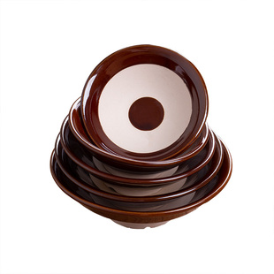 【十个装】武松碗老式喝酒碗古代喝酒摔碗陶瓷中式复古扣肉蒸菜碗