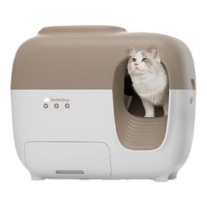PetSnowy糯雪智能猫厕所自动猫砂盆除臭顶入式铲屎机超大号防外溅