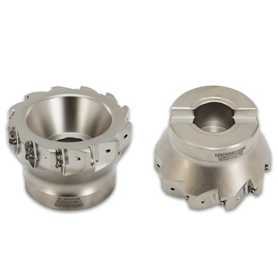 山河乐面铣双面刃EXN刀盘快进给铣刀盘LNMU0303模具钢开粗MFH03R