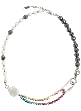 ROADLATIVE彩珠甜辣妹锁骨链项链