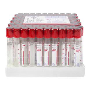 康卫仕红色促凝管5ml真空负压采血管生化血清实验促凝剂管红帽管