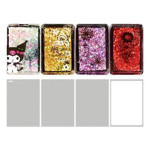 流沙麻将亚克力板流麻diy材料包流沙油立牌壳子模具框砖自制套装