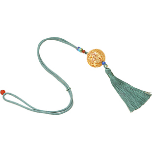 葡萄花鸟纹银香囊杨贵妃同款香囊球古风汉服配饰随身挂件车载香薰