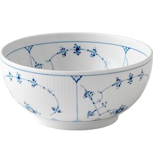 [新年礼物]RoyalCopenhagen皇家哥本哈根平边唐草手绘餐具碗家用