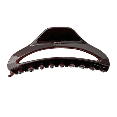 韩国France博主同款大号弧形镂空后脑勺盘发鲨鱼夹气质抓夹发夹子