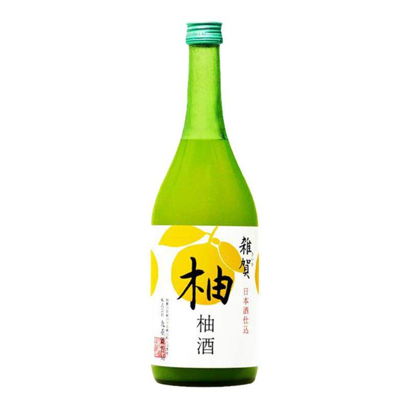 杂贺柚子酒日本原装进口柚子饮料