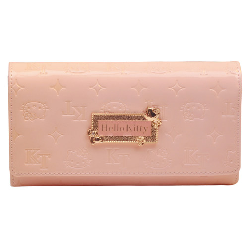 hello kitty真皮钱包女长款2024新款时尚女学生韩版可爱钱夹 手包