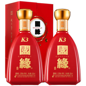 国缘K3柔雅香型42度500ml*2