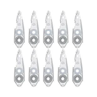 日本进口Tombow蜻蜓MONO笔形修正带AIR学生用透明涂改带改正带大容量替芯6m静音CT-PAX5不断带官方旗舰同款