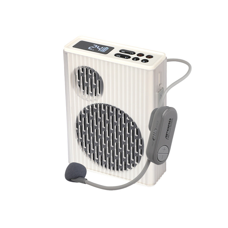 新品双喇叭无线扩音器大音量50W