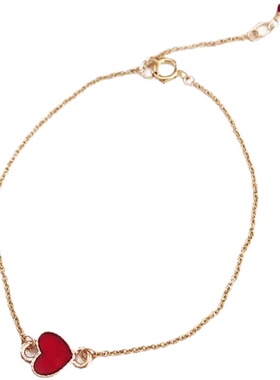 儿童新年红色亲子款甜美风手链