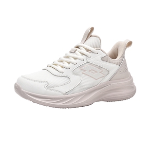 LOTTO乐途女鞋网面透气运动鞋轻便休闲鞋2026秋季新款软底跑步鞋