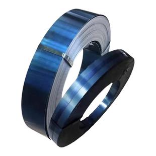 高弹性高耐磨65mn弹簧钢带高韧性钢板蓝色全硬弹簧钢片定制锰钢片