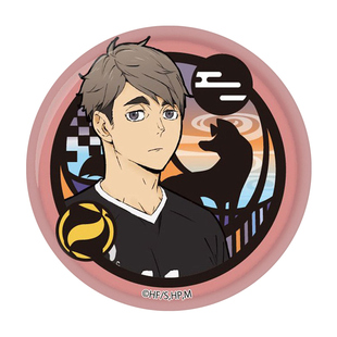 排球少年系列动漫周边日向翔阳影山飛雄北信介马口铁徽章吧唧现货