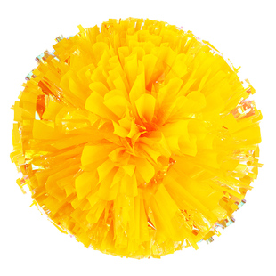 七彩哑光啦啦操花球啦啦队拉拉队手花手拿花舞蹈演出道具啦啦球